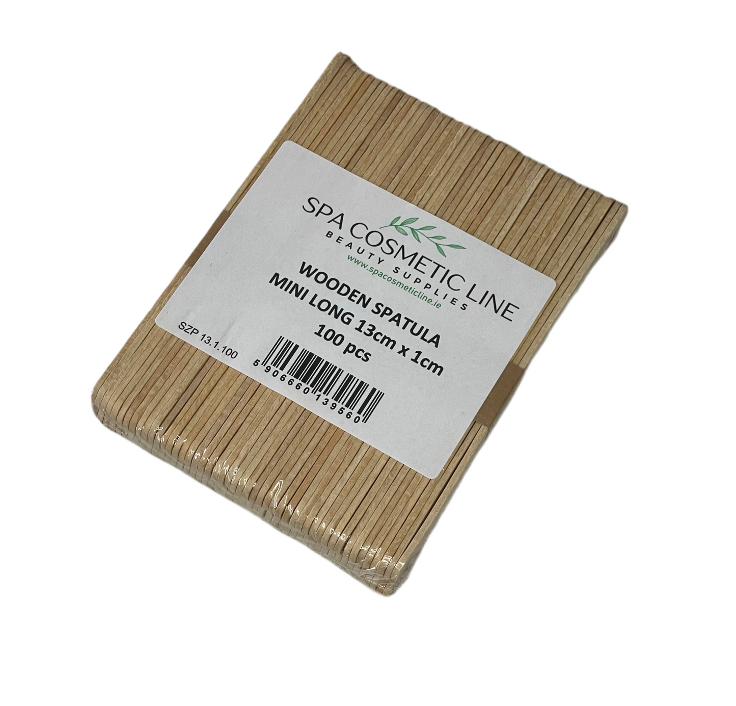 Disposable Wooden Waxing Spatulas Mini Long /13cm x 1cm/100pcs