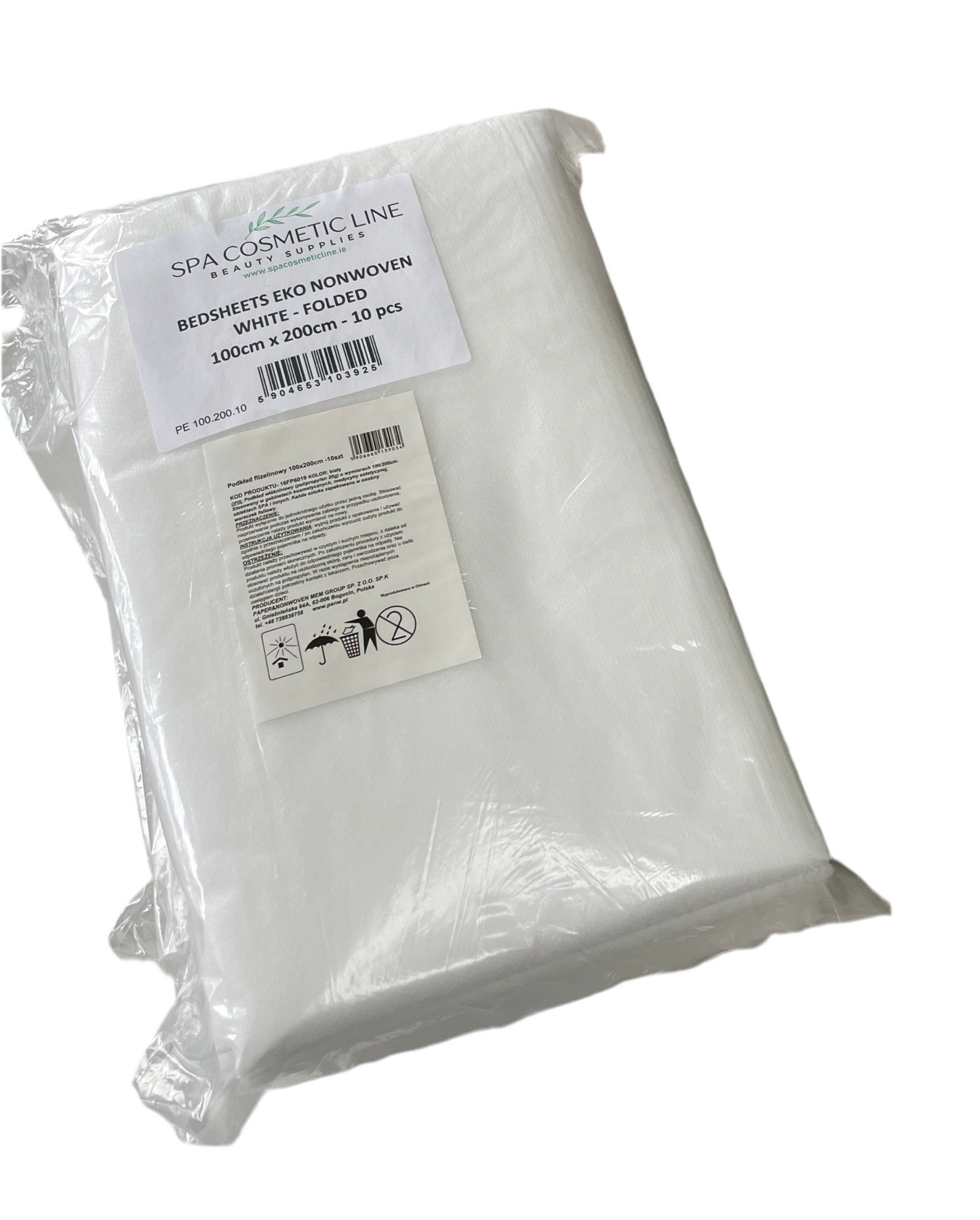 10pcs Massage Table Disposable Non-woven SHEETS 100cm x 200cm