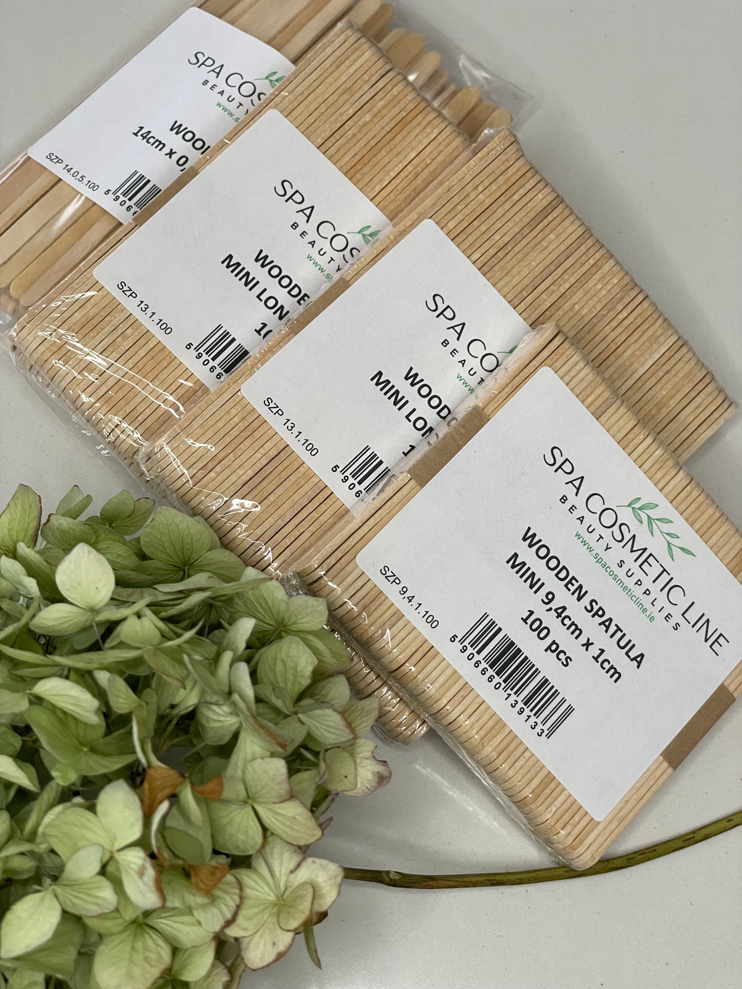 Wooden Spatulas Mini (9,4cm x 1cm) 100pcs