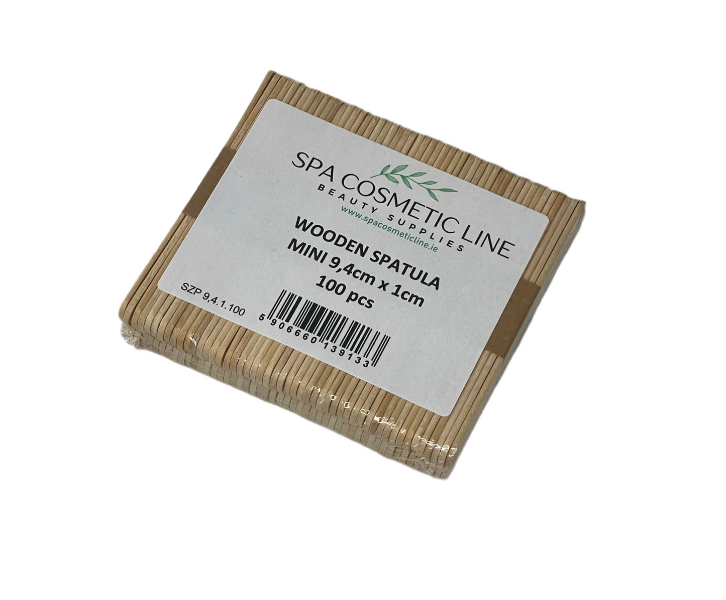 Disposable Wooden Spatulas Mini (9,4cm x 1cm) 100pcs