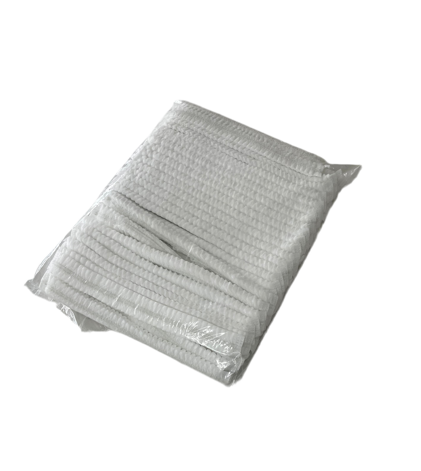 100pcs Disposable Non-woven fabric Caps / WHITE