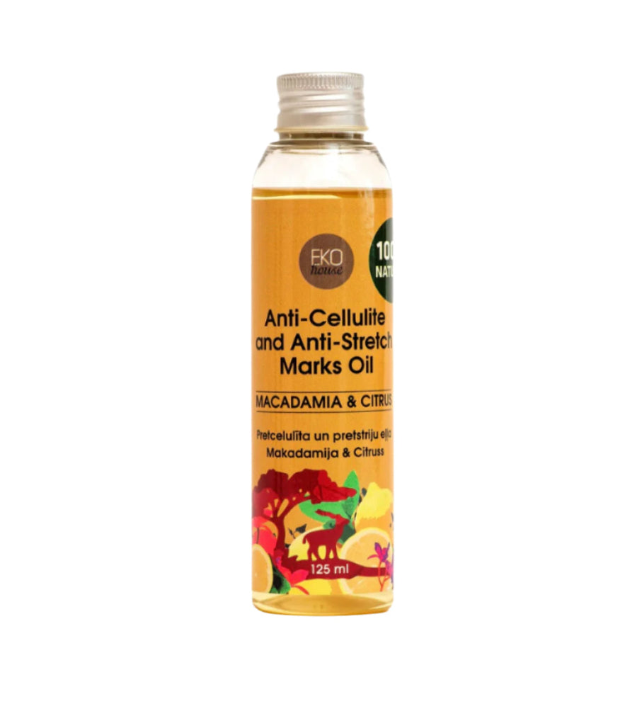 Anti-cellulite and anti-stretch marks Oil "Macadamia & Citrus" 125ml