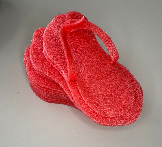 Disposable Foam Slippers 10 pairs / PINK