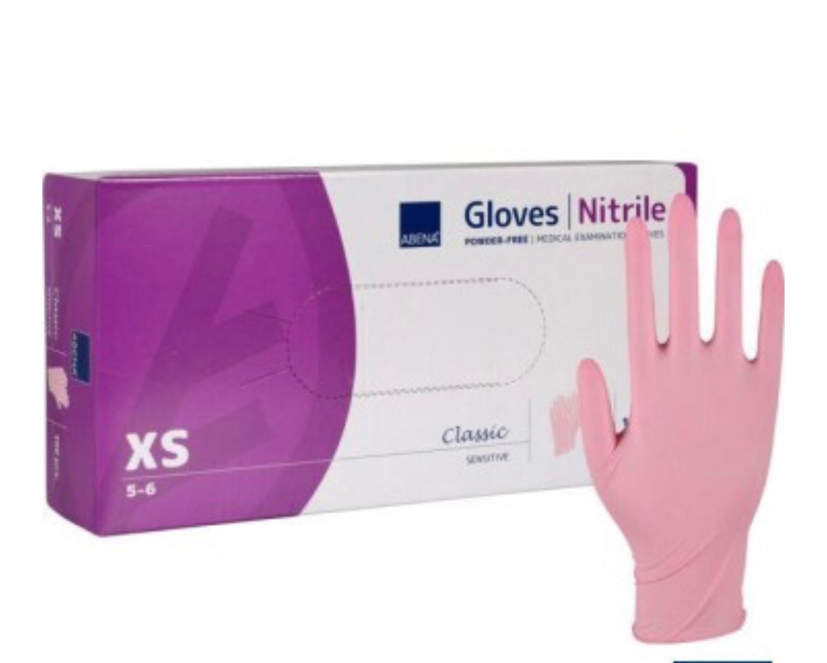 NITRYL GLOVES 100pcs/ PINK
