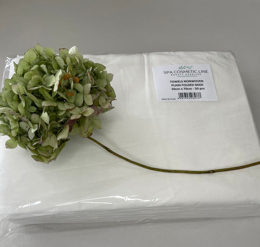 50pcs Nonwoven TOWELS Maxi 50x70