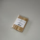 Disposable wooden Sticks (14cm x 0,5cm) 100pcs