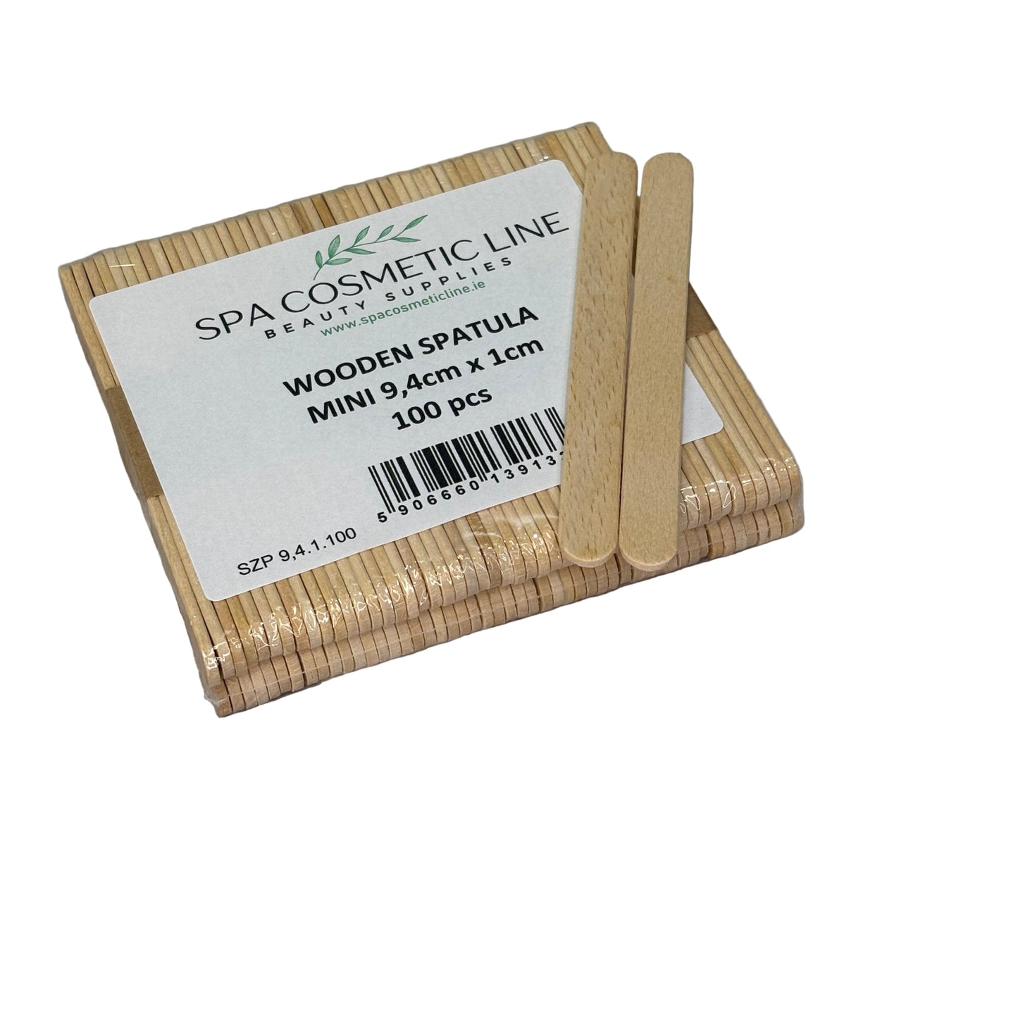 Disposable Wooden Spatulas Mini (9,4cm x 1cm) 100pcs