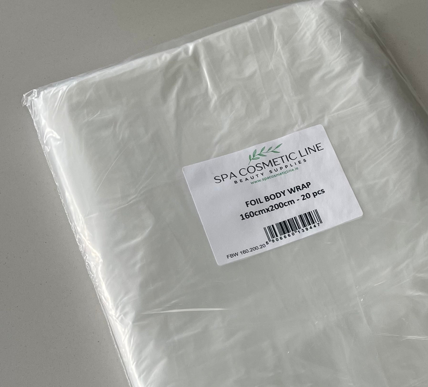 20pcs Polyethylen Body Wrap Sheets 160cm x 200cm