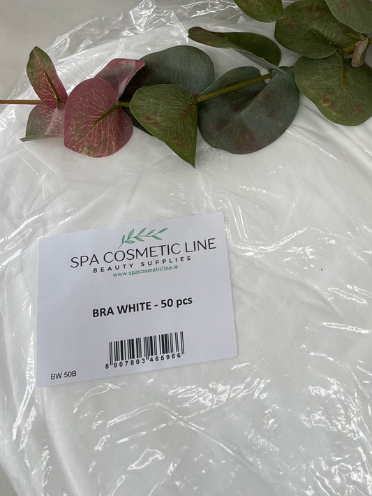 50pcs Non-woven Bra / WHITE