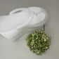 Disposable Foam Slippers 12 pairs / WHITE