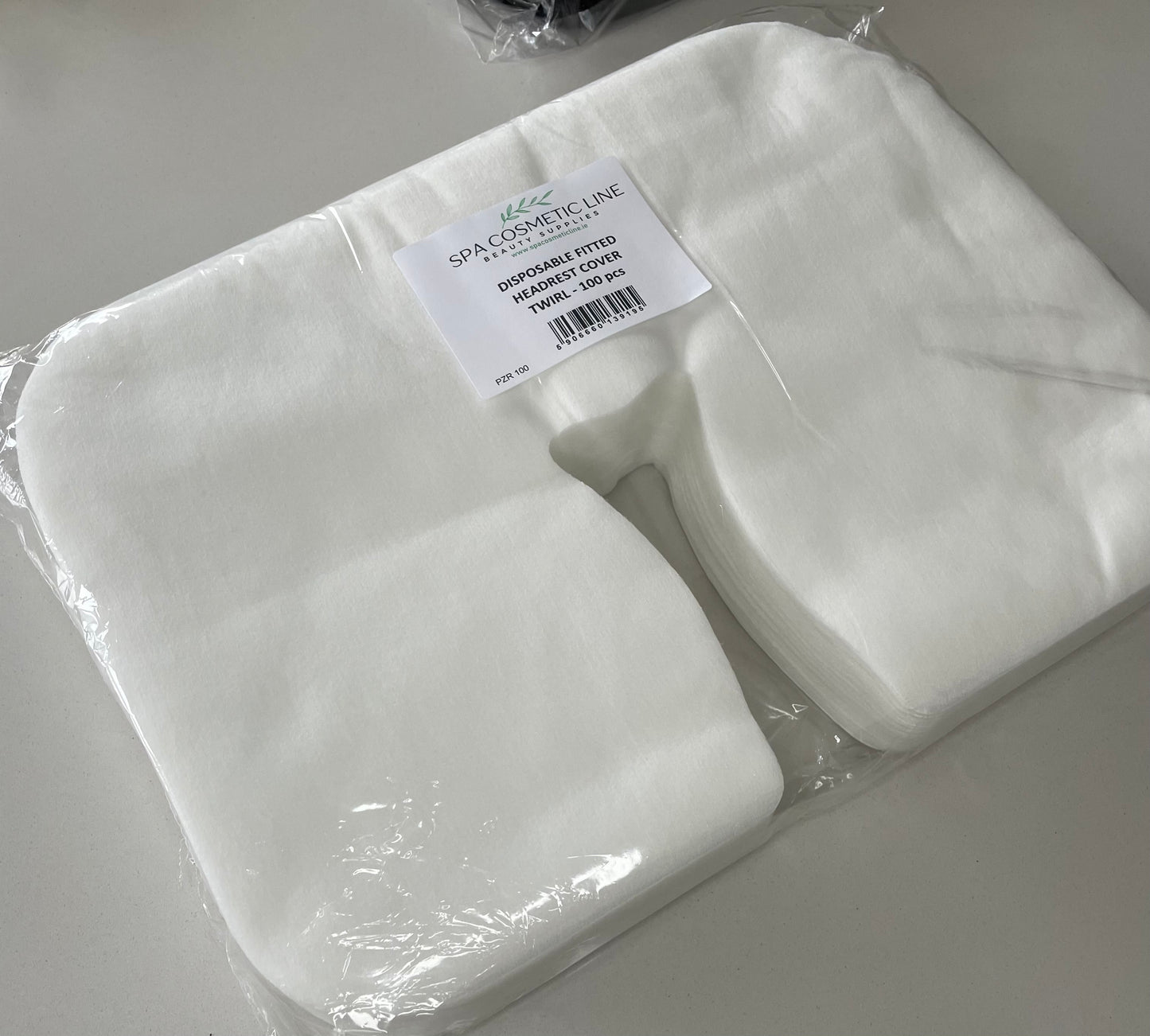 100pcs Massage table Head-rest COVER / Y shaped / WHITE