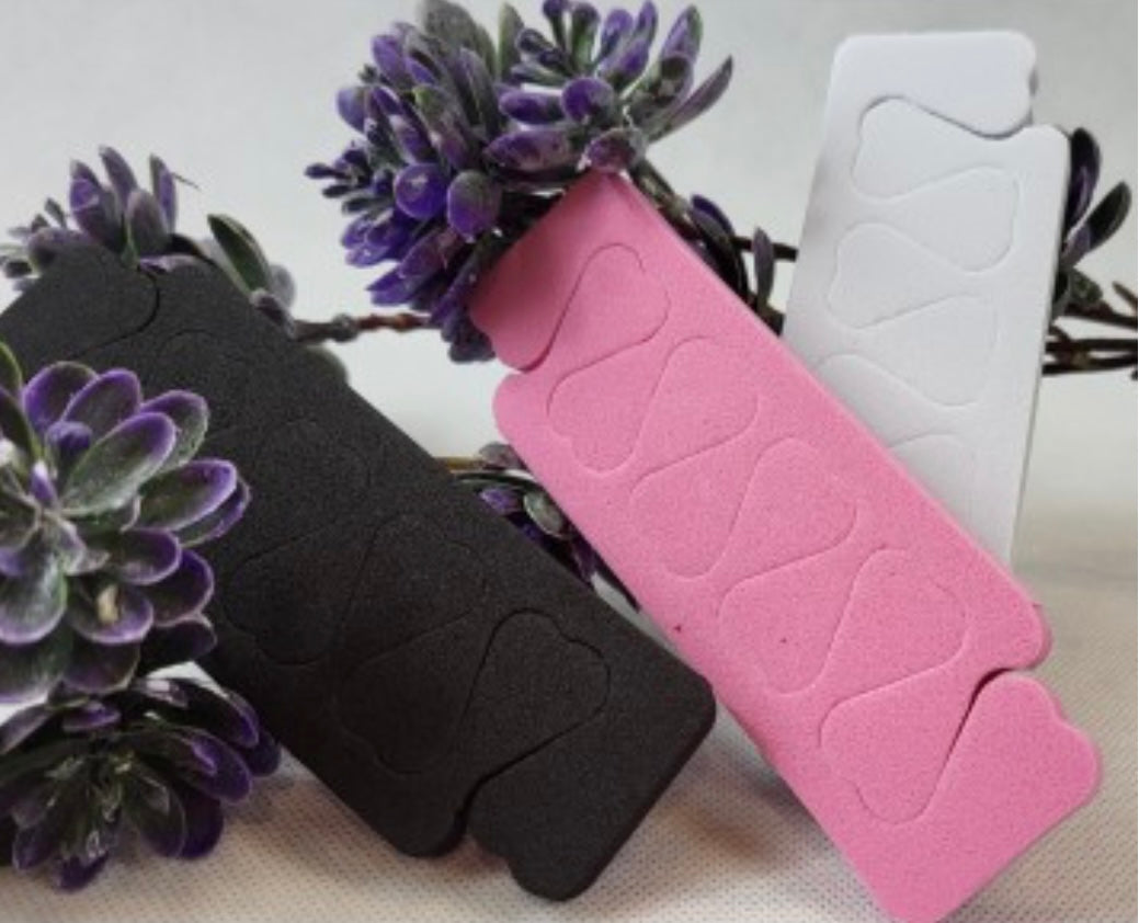 PINK Foam Separators for pedicure/25pairs
