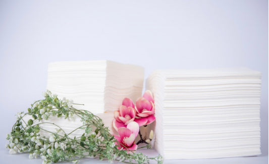 50pcs Disposable Non-woven TOWELS Plain Mini /40x50